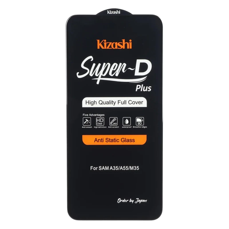 محافظ صفحه نمایش شیشه ای Full Cover SuperD Plus - Kizashi مدل Samsung Galaxy A35 / A55