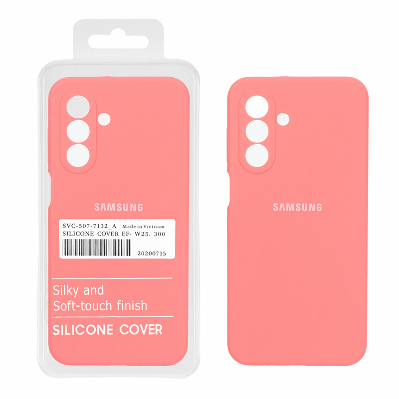 قاب سیلیکونی پاک کنی اورجینال درجه یک Samsung Galaxy A17 / A26 - مرجانی (پک دار)