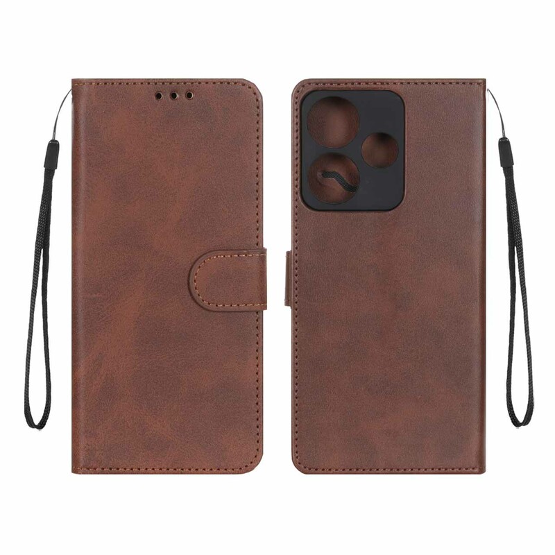 کیف موبایل مگنتی درجه یک MNC مدل Xiaomi Redmi 13X / Redmi 13 4G / Poco M6 4G - قهوه ای