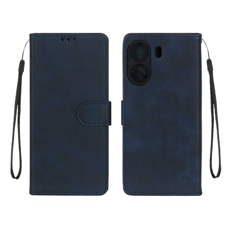 کیف موبایل مگنتی درجه یک MNC مدل Xiaomi Redmi 13C / Poco C65 - سرمه ای تیره