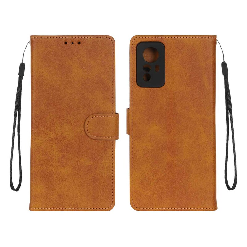 کیف موبایل مگنتی درجه یک MNC مدل Xiaomi Redmi Note 12S - عسلی