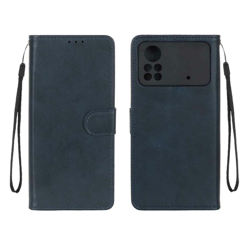 کیف موبایل مگنتی درجه یک MNC مدل Xiaomi Poco X4 Pro - سرمه ای تیره