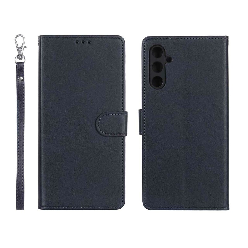 کیف موبایل مگنتی درجه یک MNC مدل Samsung Galaxy A14 - سرمه ای تیره