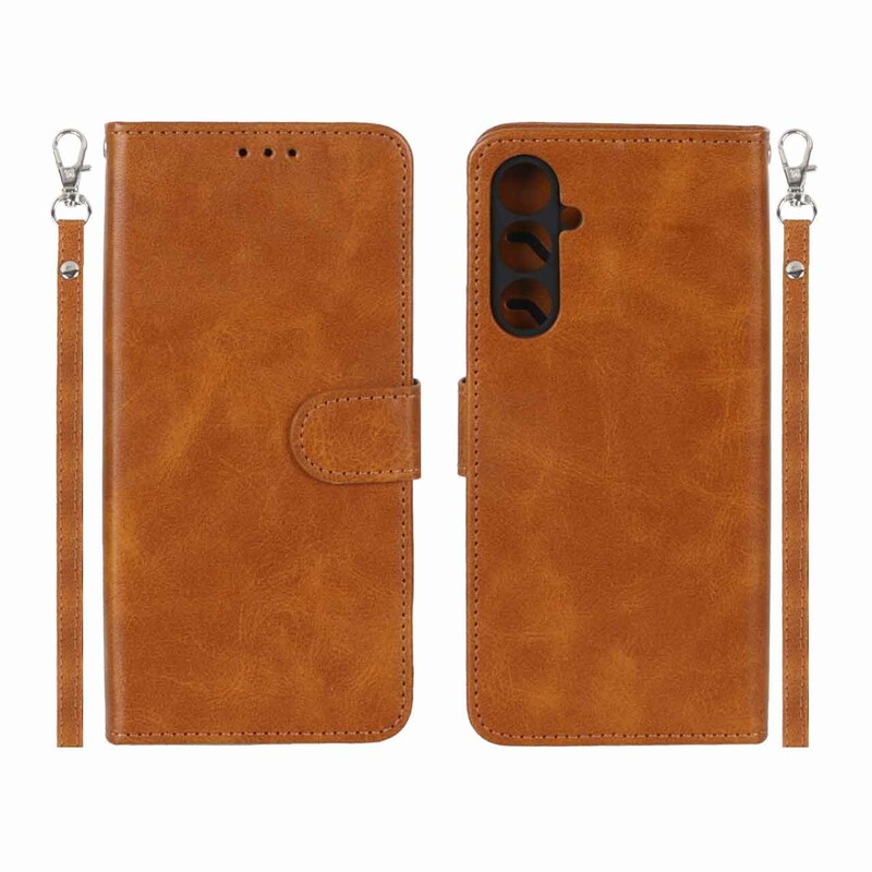کیف موبایل مگنتی درجه یک MNC مدل Samsung Galaxy A54 - عسلی