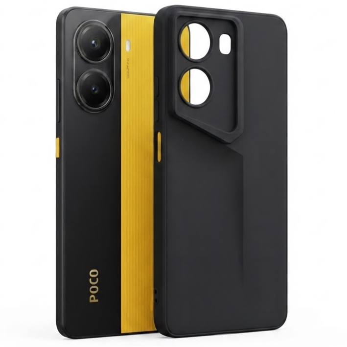 قاب ژله ای Sports Design مدل Xiaomi Poco X7 Pro - مشکی