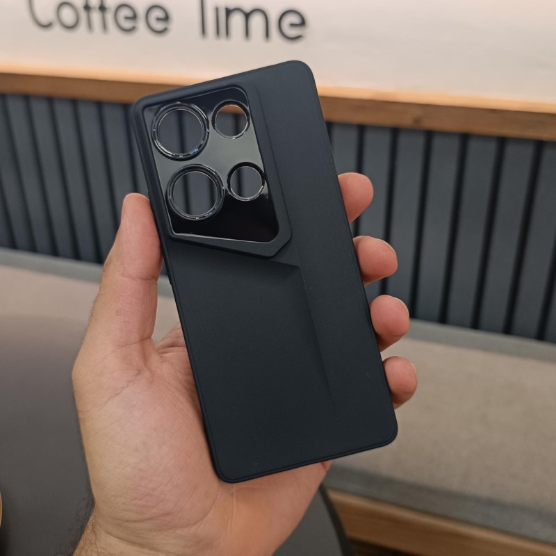 قاب ژله ای Sports Design مدل Xiaomi Redmi Note 14S / Note 13 Pro 4G / M6 Pro 4G - مشکی