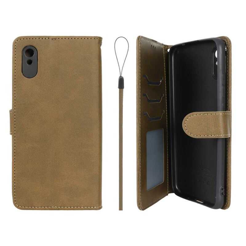 کیف موبایل مگنتی درجه یک داخل خز MNC Plus مدل Xiaomi Redmi 9A / Redmi 9A Sport / Redmi 9AT - سبز زیتونی