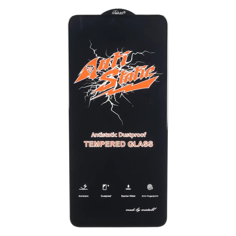 محافظ صفحه نمایش شیشه ای Full Cover Anti Static Mietubl مدل ORG - Xiaomi Redmi Note 12 4G / Redmi Note 12 5G / Poco X5 / Honor X8 / X8A / X10 / Realme 11 / Oppo A98 / Oppo A58 / Note 12R Pro