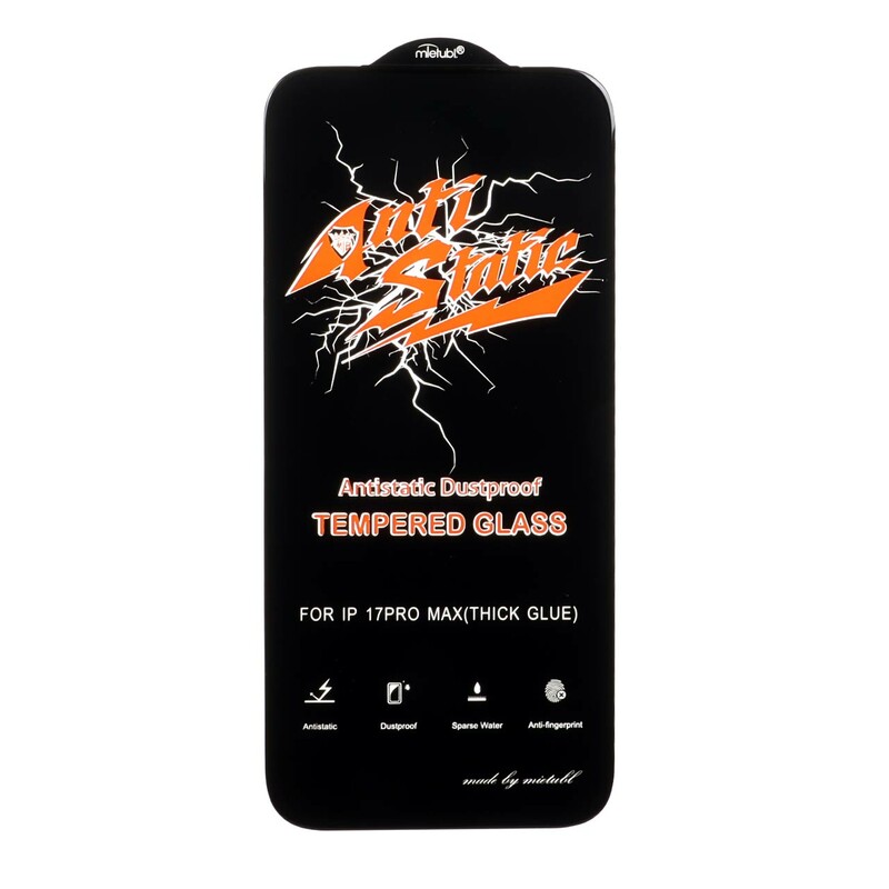 محافظ صفحه نمایش شیشه ای Full Cover Anti Static Mietubl مدل ORG - Apple iPhone 17 Pro Max