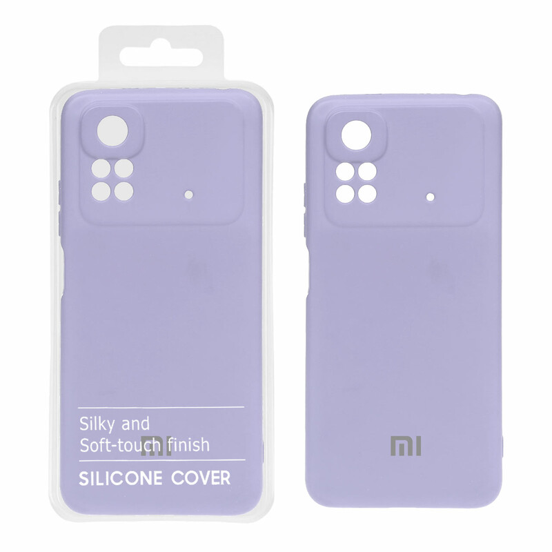 قاب نیو سیلیکون محافظ لنزدار RFF مدل Xiaomi Poco M4 Pro - یاسی کد7 (پک دار)