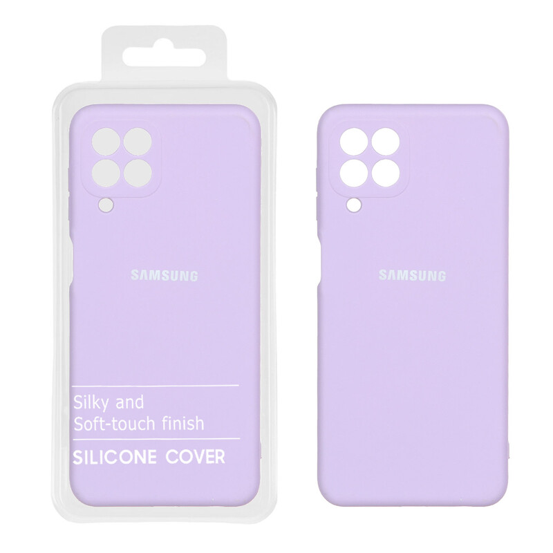 قاب نیو سیلیکون محافظ لنزدار RFF مدل Samsung Galaxy M33 5G - یاسی کد 1 (پک دار)