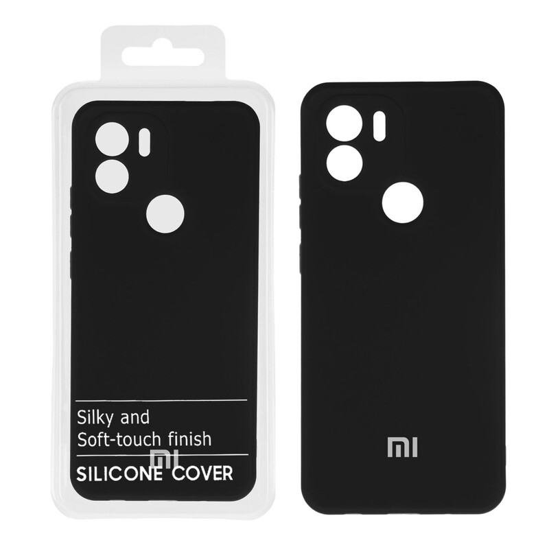قاب نیو سیلیکون محافظ لنزدار RFF مدل Xiaomi Redmi A1 Plus / Redmi A2 Plus - مشکی کد 6 (پک دار)