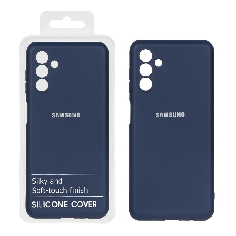 قاب نیو سیلیکون محافظ لنزدار RFF مدل Samsung Galaxy A04s / A13 5G / M13 4G / M23 / F13 - سرمه ای (پک دار)