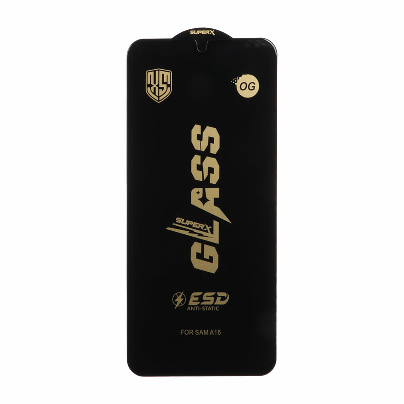 محافظ صفحه نمایش شیشه ای درجه یک Full Cover Super X OG - ESD OVOG مدل Samsung Galaxy A17 / A16 / A26