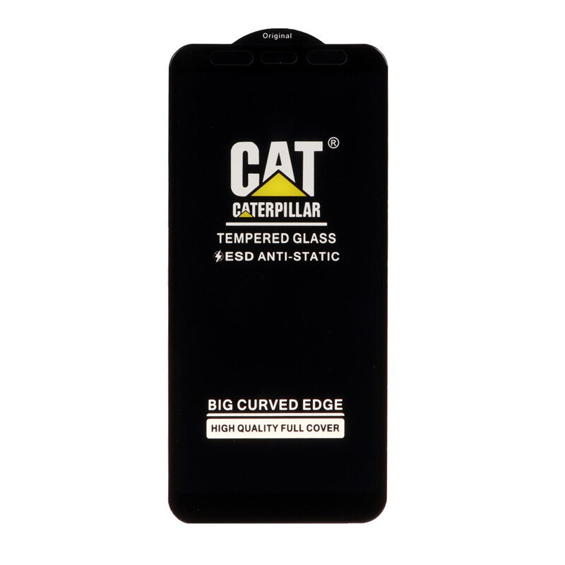 محافظ صفحه نمایش شیشه ای Anti Static - ESD Caterpillar مدل Samsung Galaxy A750 / A7 2018 / J4 Core / J4 Plus / J6 Plus / J8 / A8 Plus / A6 Plus