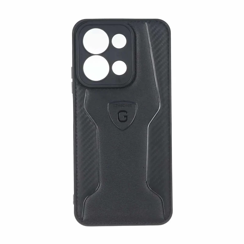 قاب Czmscase محافظ لنز برجسته Xiaomi Redmi 15C / Poco C85 - مشکی