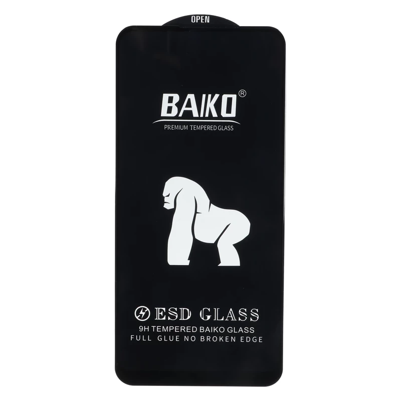 محافظ صفحه نمایش شیشه ای Anti Static - ESD Baiko مدل Xiaomi Redmi Note 9 / Note 9t / Mi 11 lite / Mi 12 lite / Realme 7 / Realme 9