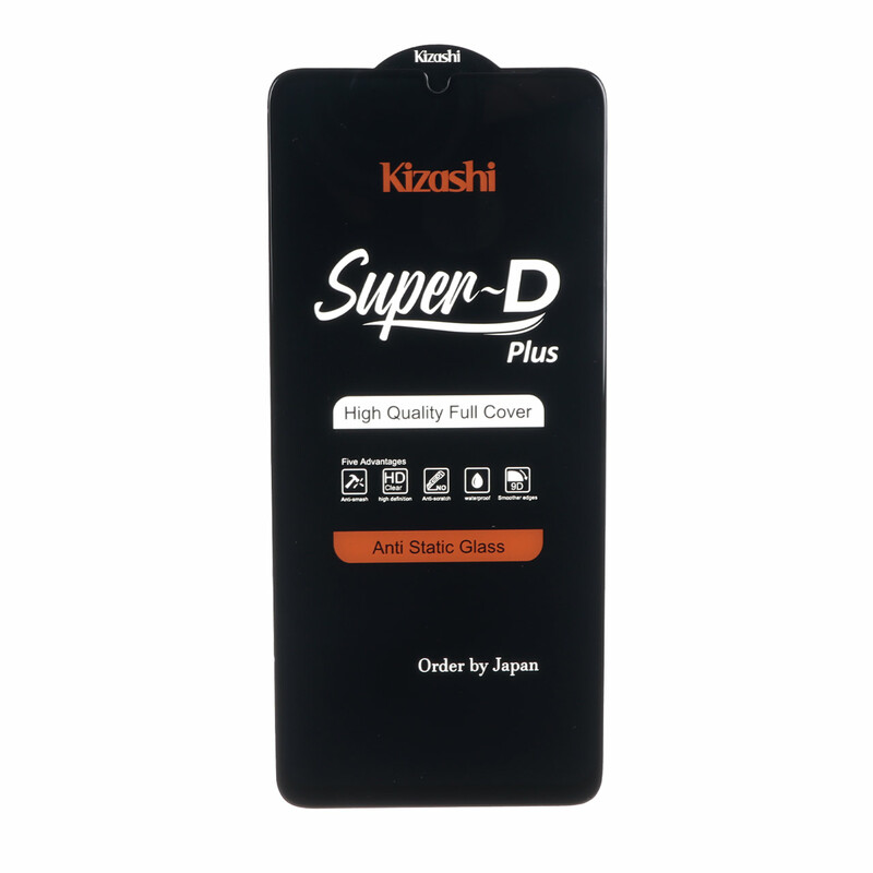 محافظ صفحه نمایش شیشه ای Full Cover SuperD Plus - Kizashi مدل Samsung Galaxy A07 / A06 / A05 / Xiaomi Redmi 13C / Poco C65 / Poco M6 5G / Honor X7 / X7A / Realme C51 / Realme C53