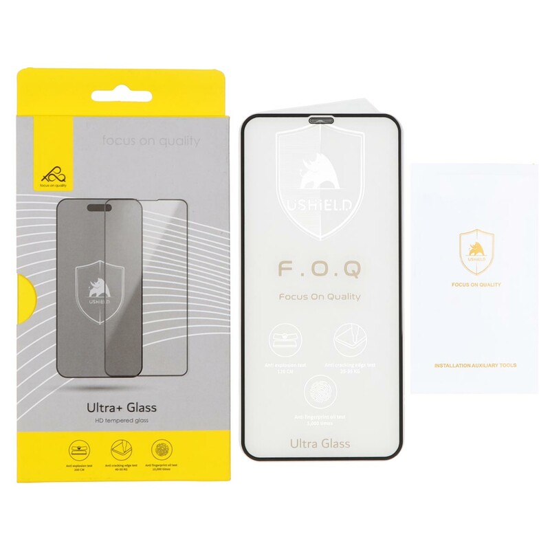 محافظ صفحه نمایش شیشه ای اورجینال Ultra Glass Ushield مدل Apple iPhone 11 Pro / iPhone XS / iPhone X (پک دار)