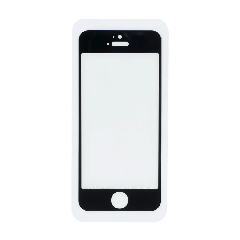 محافظ صفحه نمایش شیشه ای Full Cover Lion مدل Apple iPhone 5 / iPhone 5s - مشکی