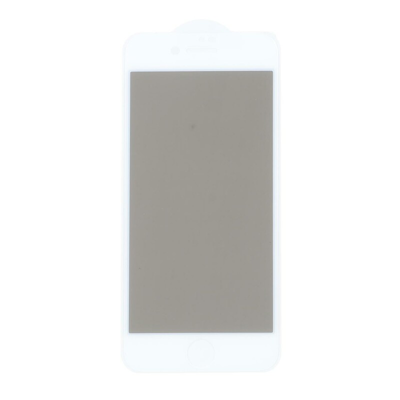 محافظ صفحه نمایش شیشه ای Full Cover ESD Anti Static Privacy مدل Apple iPhone 7 / iPhone 8 / iPhone SE 2020 - سفید - NTC