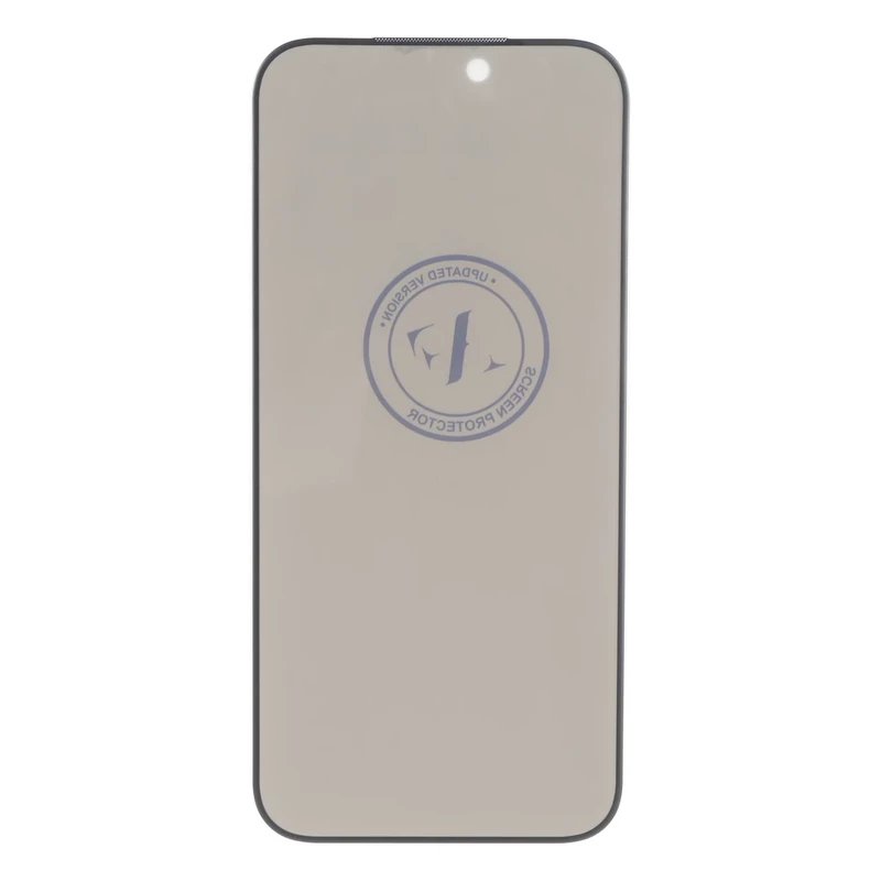 محافظ صفحه نمایش شیشه ای اورجینال Full Cover Privacy ALFA Carbon مدل Apple iPhone 17 Pro Max