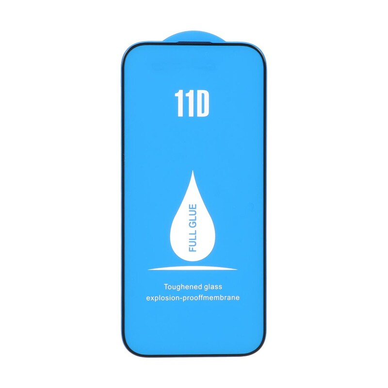 محافظ صفحه نمایش شیشه ای 11D درجه یک NTC - Apple iPhone 17 / iPhone 16 Pro - Full Cover J.C.Comm
