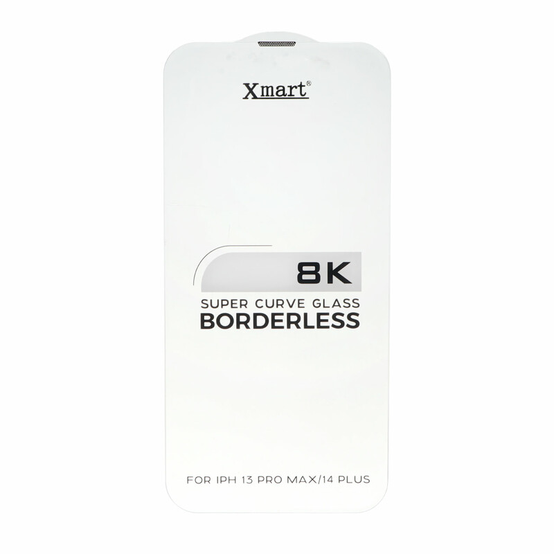محافظ صفحه نمایش شیشه ای اورجینال بدون حاشیه XMART Super Curve 8K مدل Apple iPhone 13 Pro Max / iPhone 14 Plus