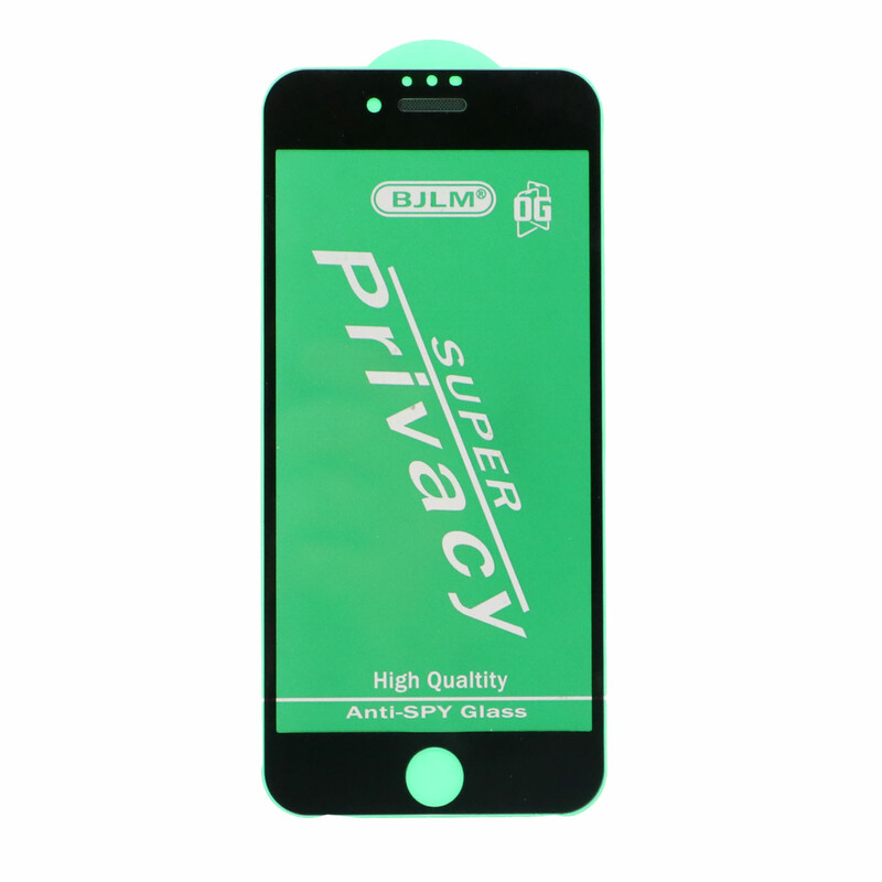 محافظ صفحه نمایش شیشه ای Full Cover OG - Privacy Anti Static مدل Iphone 6 / 6S / 7 / 8 / SE 2020 (بدون پک) - مشکی