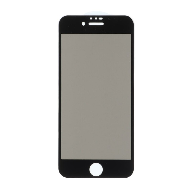محافظ صفحه نمایش شیشه ای Full Cover ESD Anti Static Privacy مدل Apple iPhone 6 / iPhone 7 / iPhone 8 / iPhone SE (2020) / SE (2022) - مشکی - NTC