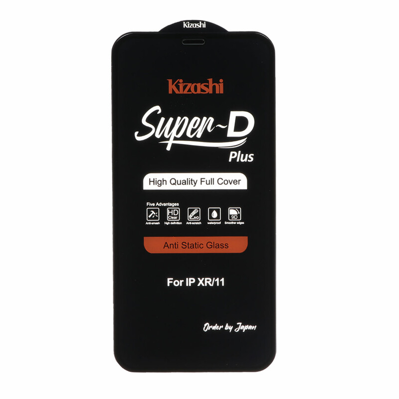 محافظ صفحه نمایش شیشه ای Full Cover SuperD Plus - Kizashi مدل Iphone XR / 11 (بدون پک)