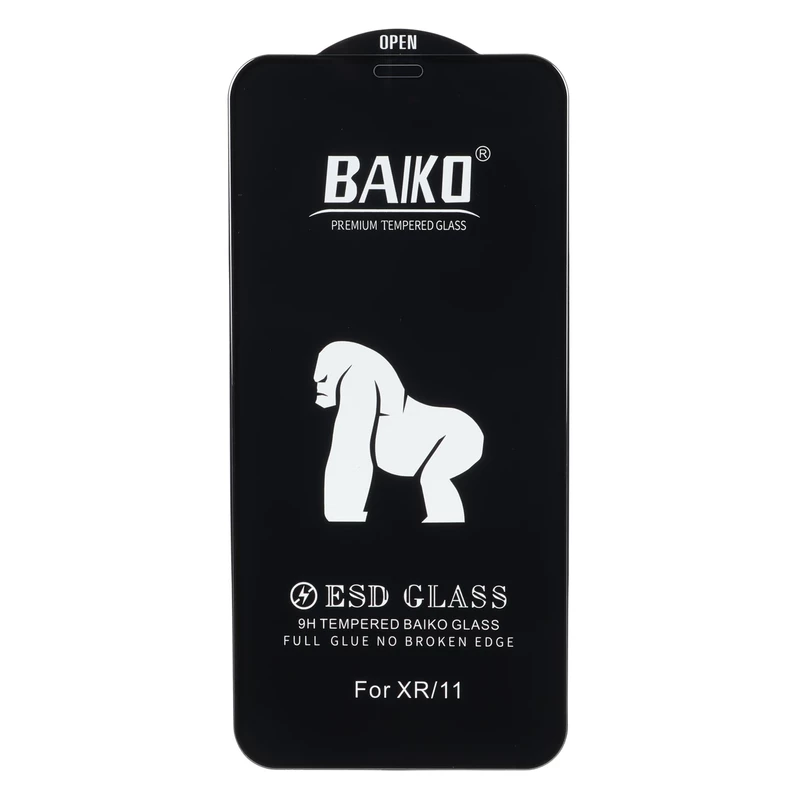 محافظ صفحه نمایش شیشه ای Anti Static - ESD Baiko مدل Apple iPhone 11 / iPhone XR