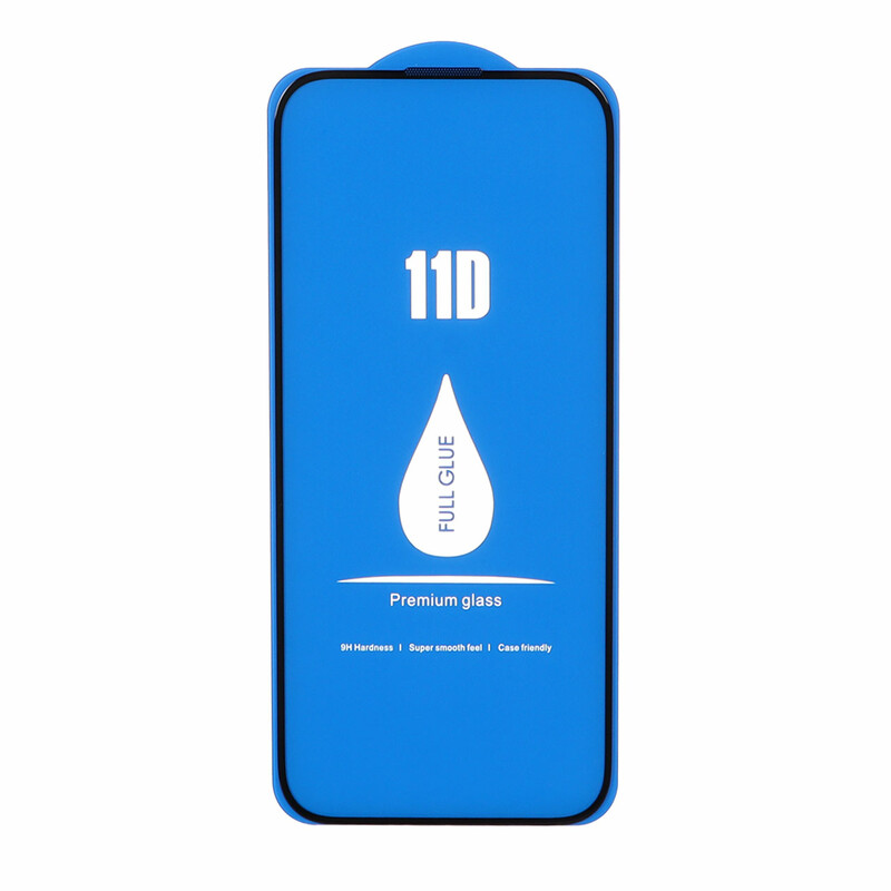 محافظ صفحه نمایش شیشه ای 11D درجه یک NTC - Apple iPhone 16 / iPhone 15 / iPhone 14 Pro - Full Cover J.C.Comm