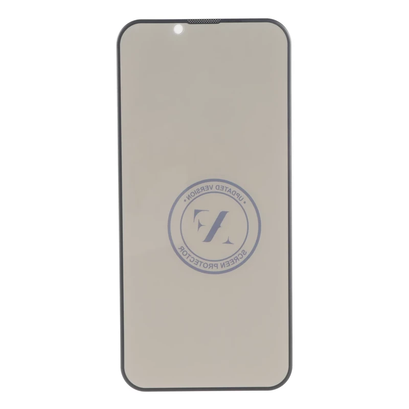 محافظ صفحه نمایش شیشه ای اورجینال Full Cover Privacy ALFA Carbon مدل Apple iPhone 13 / iPhone 13 Pro / iPhone 14 / 16e