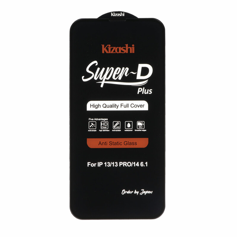 محافظ صفحه نمایش شیشه ای Full Cover SuperD Plus - Kizashi مدل Apple iPhone 13 / iPhone 13 Pro / iPhone 14 / 16e (بدون پک)