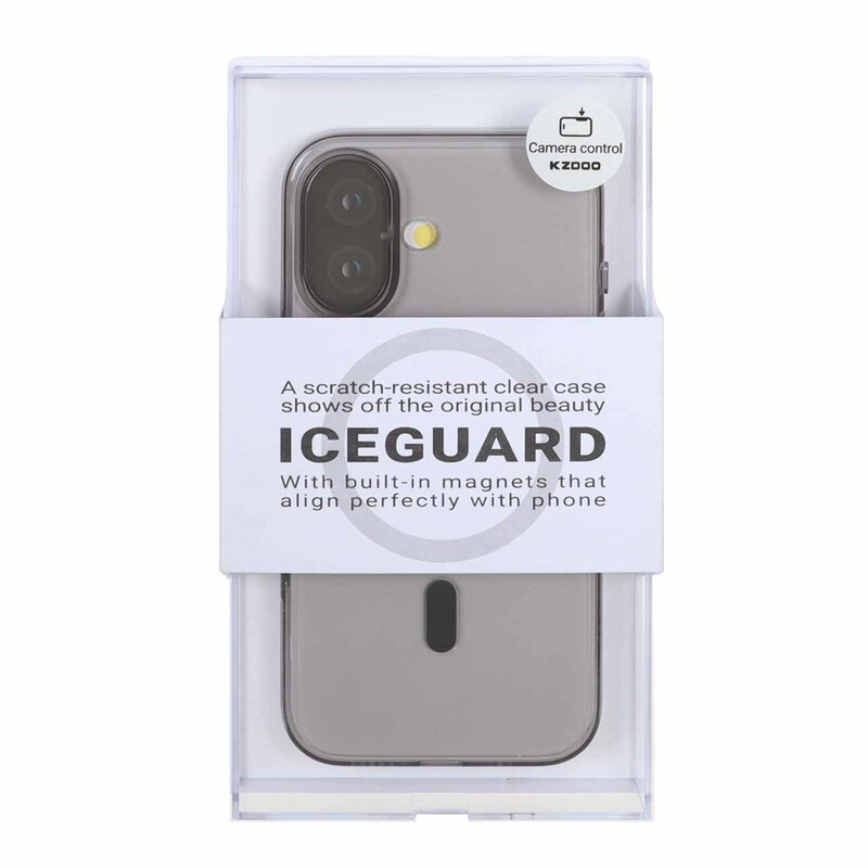 قاب Original KDoo ICEGUARD Magsafe مدل Apple iPhone 17 - مشکی (پک دار) - NTC