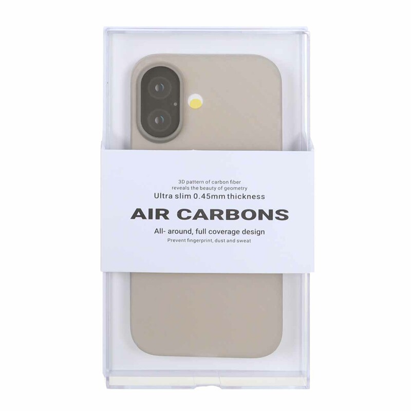 قاب محافظ لنزدار Original KDoo Air Carbon مدل Apple iPhone 17 - تیتانیوم خاکستری ( پک دار) - NTC