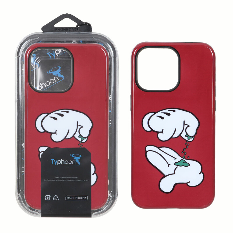 قاب Typhoon دو لایه طرح دار Apple iPhone 15 Pro Max - کد 30 (پک دار)