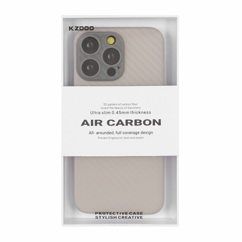 قاب محافظ لنزدار Original KDoo Air Carbon مدل Apple iPhone 15 Pro Max - تیتانیوم خاکستری ( پک دار) - NTC