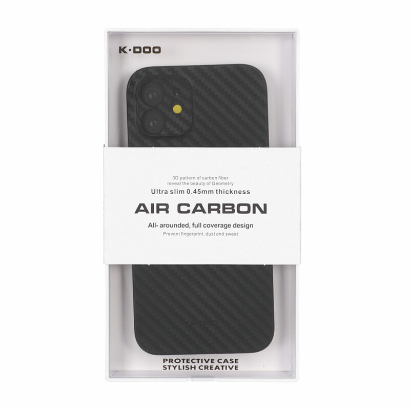 قاب محافظ لنزدار Original KDoo Air Carbon مدل Apple iPhone 12 - مشکی ( پک دار) - NTC