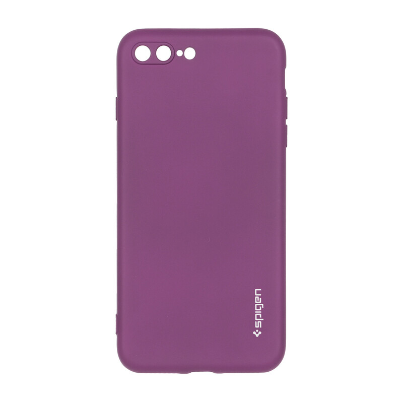 قاب سیلیکونی Spigen محافظ لنزدار Apple iPhone 7 Plus / iPhone 8 Plus - ارغوانی