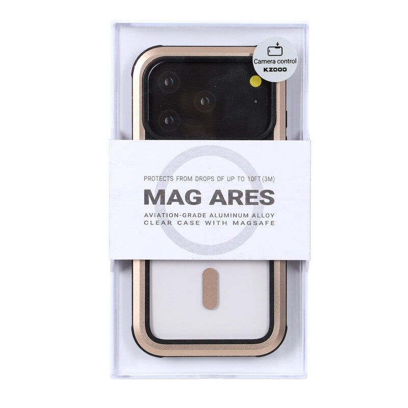 قاب Original KDoo ARES مدل Apple iPhone 17 Pro / iPhone 18 Pro - طلایی (پک دار) - NTC