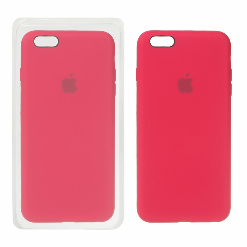 قاب سیلیکونی پاک کنی اورجینال Apple iPhone 6 Plus / iPhone 6s Plus - آلبالویی (پک اصلی)