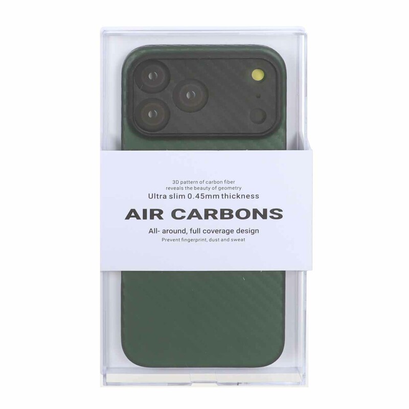 قاب محافظ لنزدار Original KDoo Air Carbon مدل Apple iPhone 17 Pro Max - سبز ( پک دار) - NTC