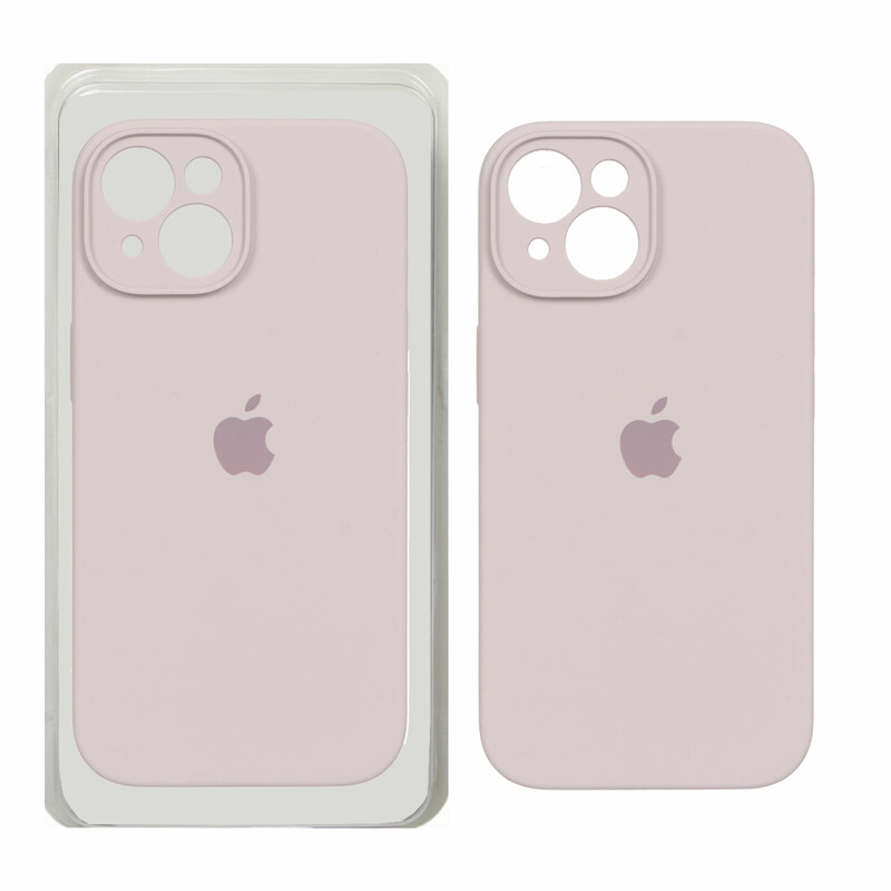 قاب سیلیکونی پاک کنی محافظ لنزدار اورجینال Apple iPhone 15 - کالباسی (پک اصلی)