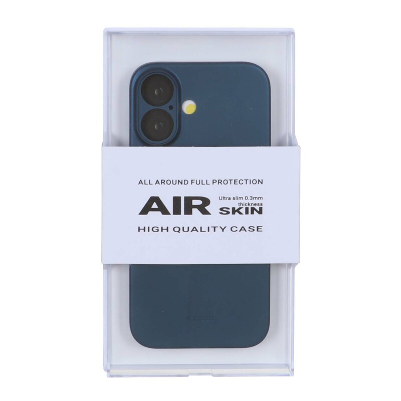 قاب Original KDoo Air Skin مدل Apple iPhone 16 - سرمه ای (پک دار) - NTC