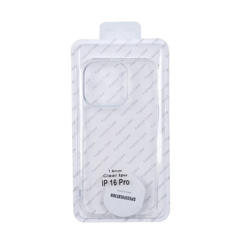 قاب ژله ای شفاف محافظ لنزدار Apple iPhone 16 Pro (پک دار)