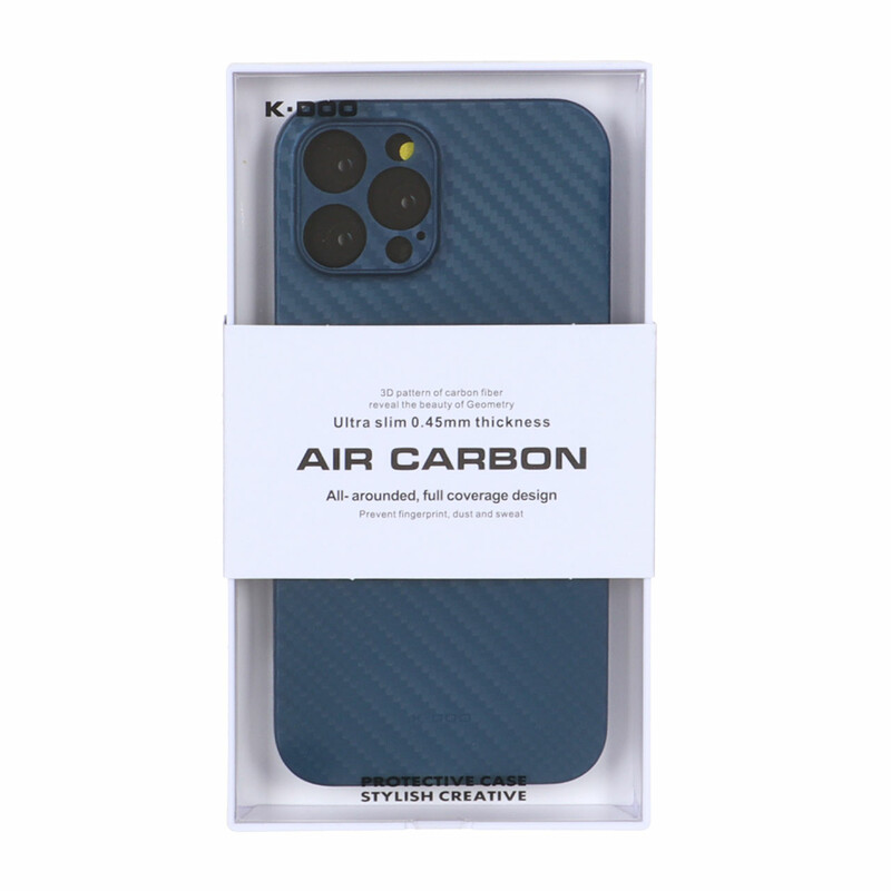 قاب محافظ لنزدار Original KDoo Air Carbon مدل Apple iPhone 12 Pro Max - سرمه ای ( پک دار) - NTC