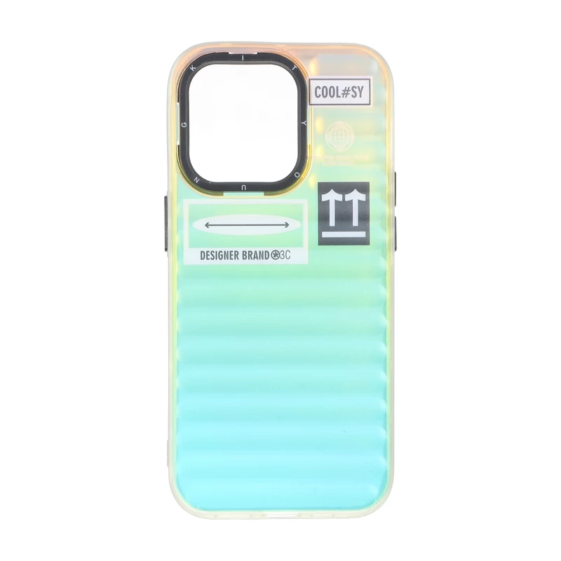 قاب یانگ کیت هولوگرامی طرح دار دور مات Apple iPhone 14 Pro - کد 112