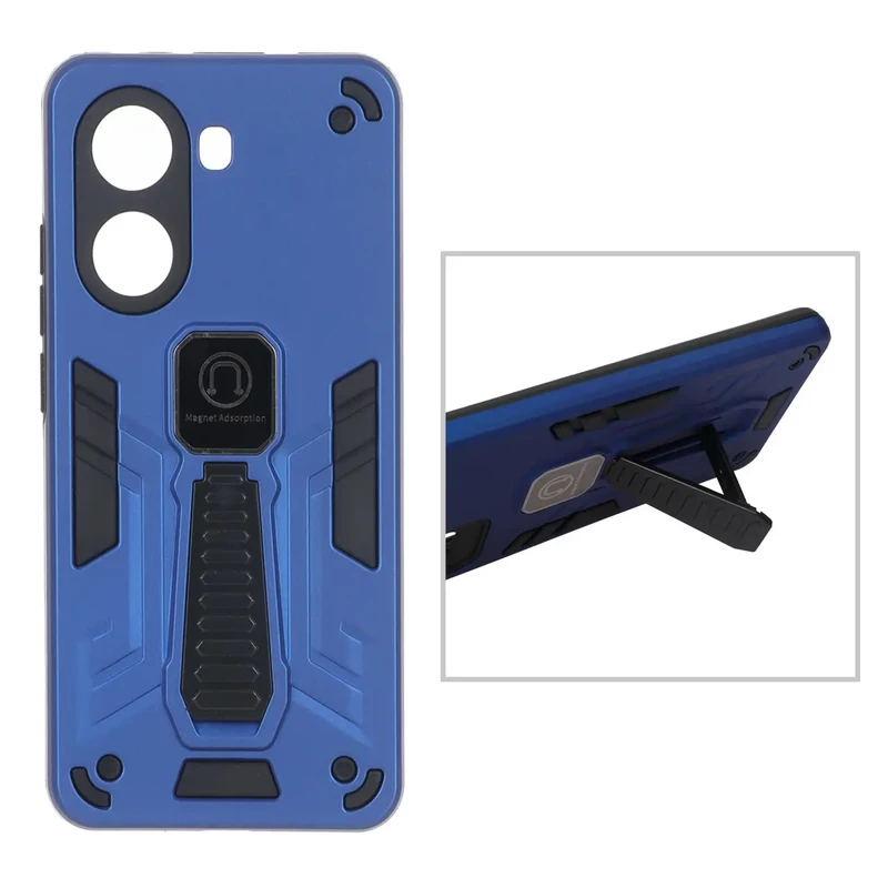 قاب بتمن استندشو Xiaomi Poco X7 Pro - آبی